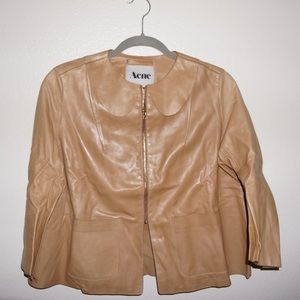 Acne Studios Ryah Leather jacket sz 34